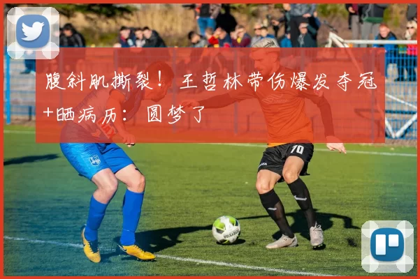 腹斜肌撕裂！王哲林带伤爆发夺冠+晒病历：圆梦了