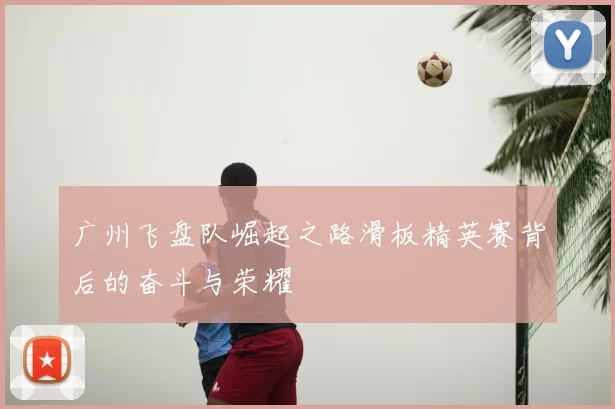 广州飞盘队崛起之路滑板精英赛背后的奋斗与荣耀