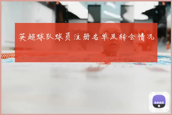 英超球队球员注册名单及转会情况