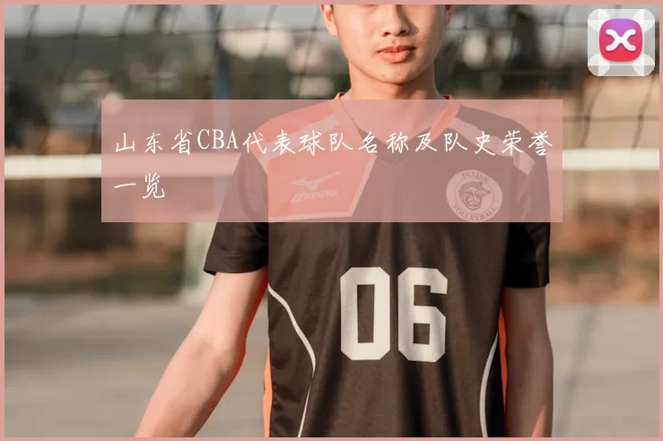 山东省CBA代表球队名称及队史荣誉一览