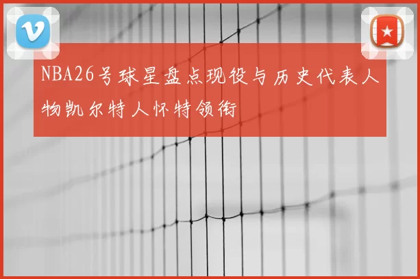 NBA26号球星盘点现役与历史代表人物凯尔特人怀特领衔