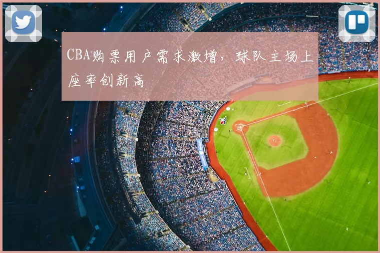 CBA购票用户需求激增，球队主场上座率创新高